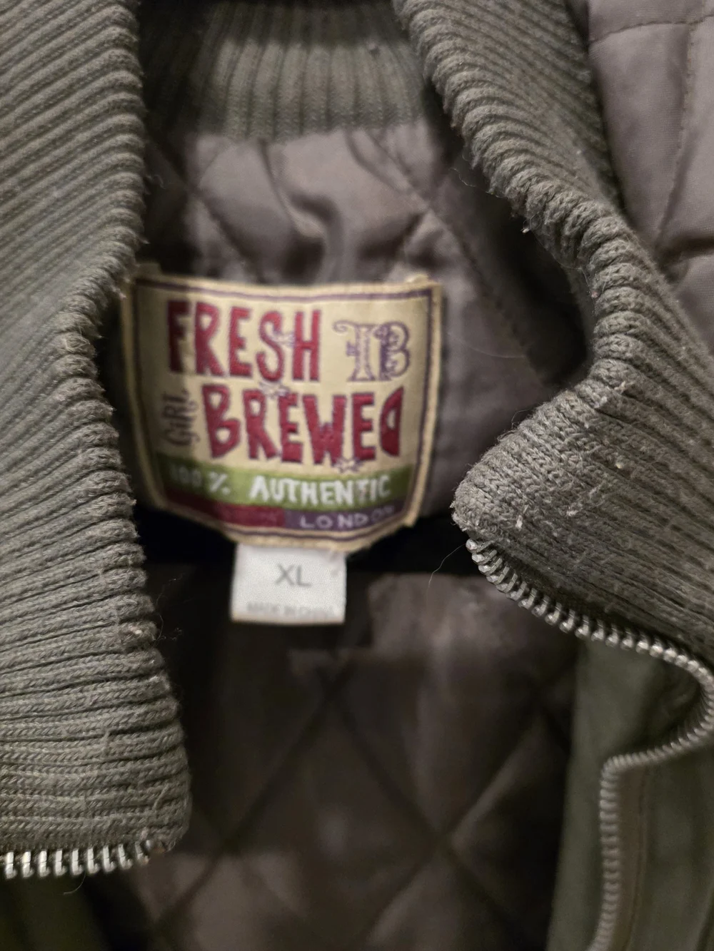 Fresh Brewed olive green